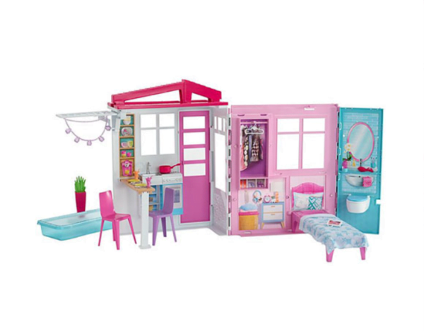 Barbie - Casa de plaja pliabila