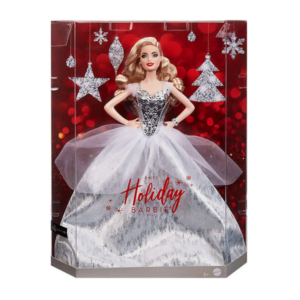 Barbie Holiday - Papusa in rochie alba