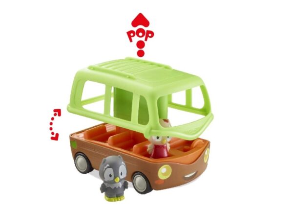 Autobuzul aventurii din Klorofil - Adventure Bus - Set joc de rol si imaginatie. Imaginatia micutilor va fi fara indoiala stimulata